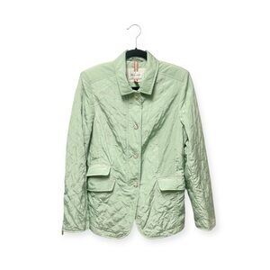 White Label Rofa Fashion Light Green Quilted Jacket